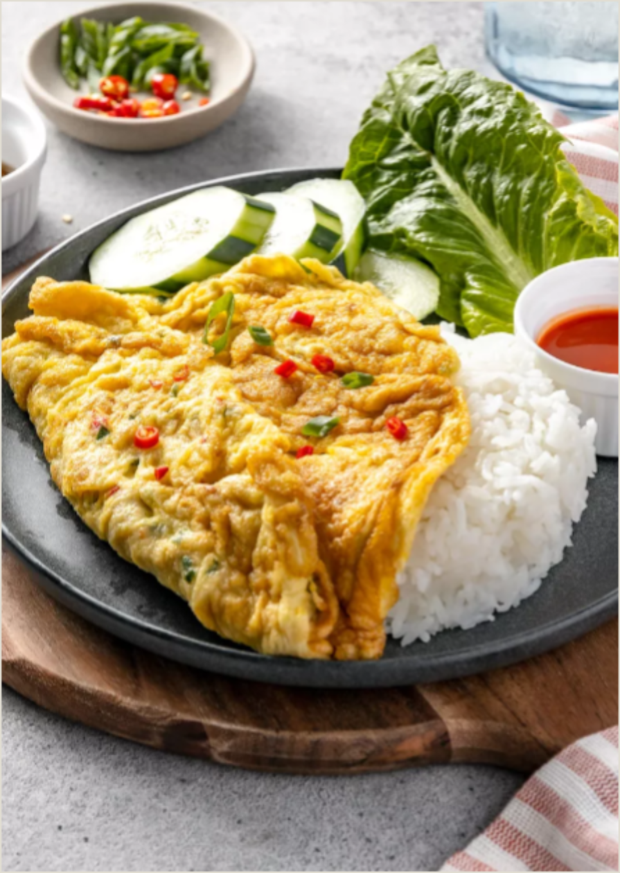 Kai Jeow (Thai Omelet).