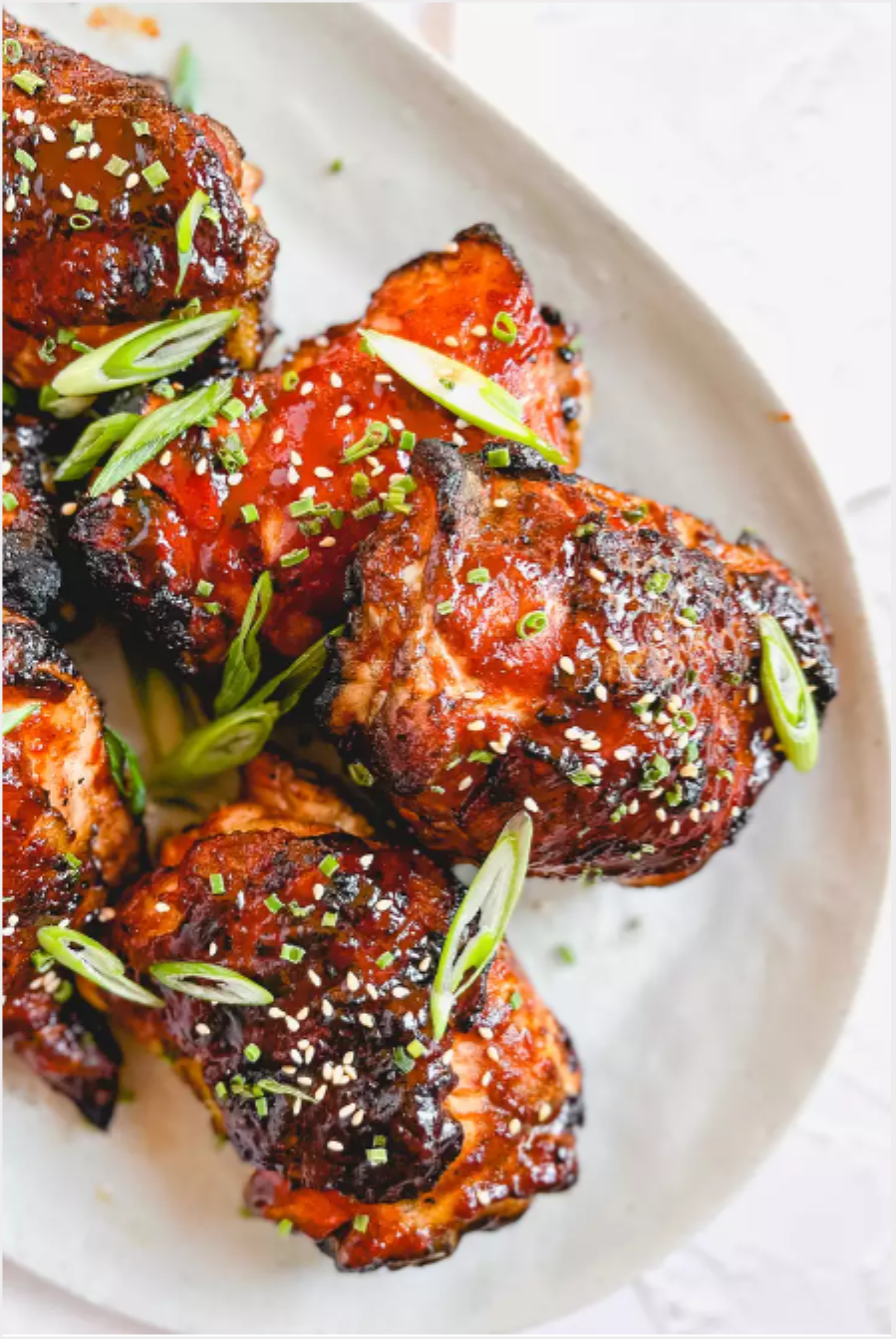 Easy Grilled Gochujang Chicken Thighs.