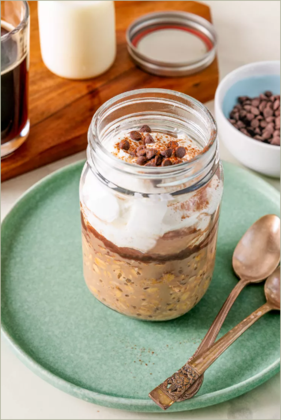 Tiramisu Overnight Oats.