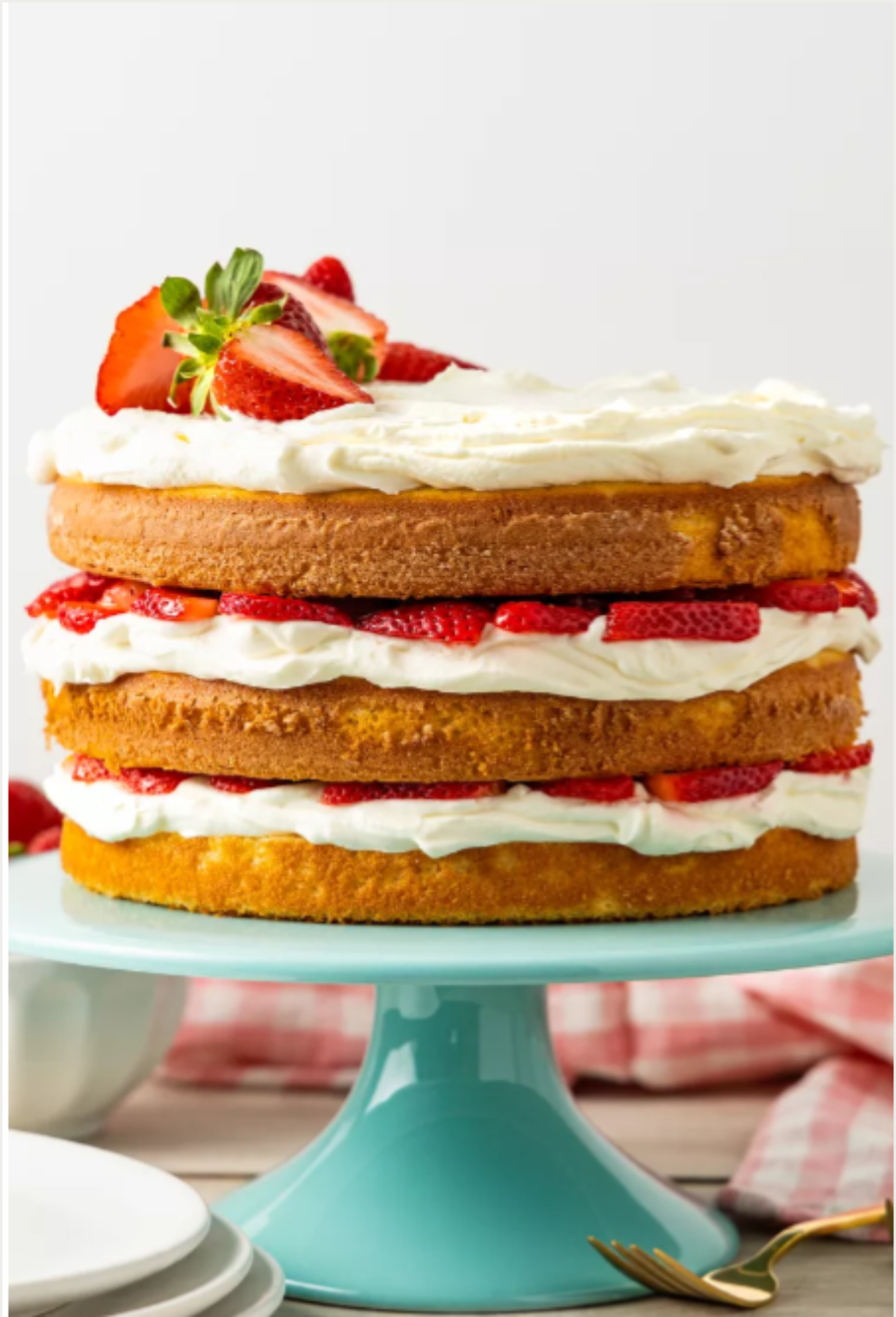 Strawberry Shortcake Cake.