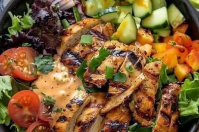 Grilled Chicken Salad Bowl Recipe