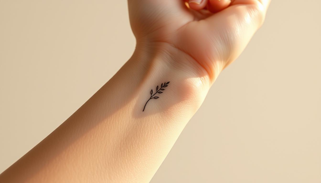 wrist small tattoos for women